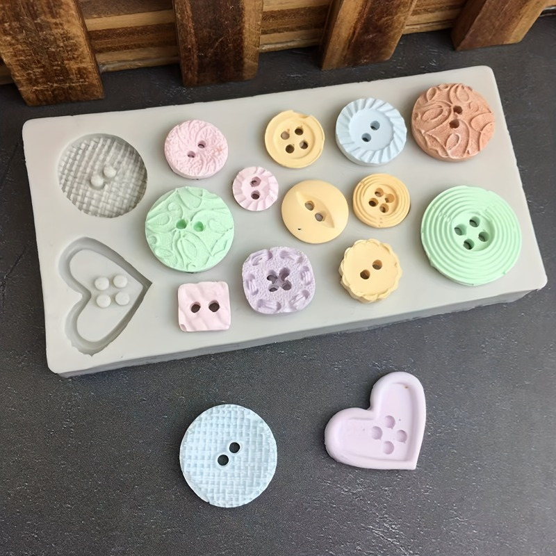 Candle Making Business - Knopvormige siliconen mal voor zeep en
