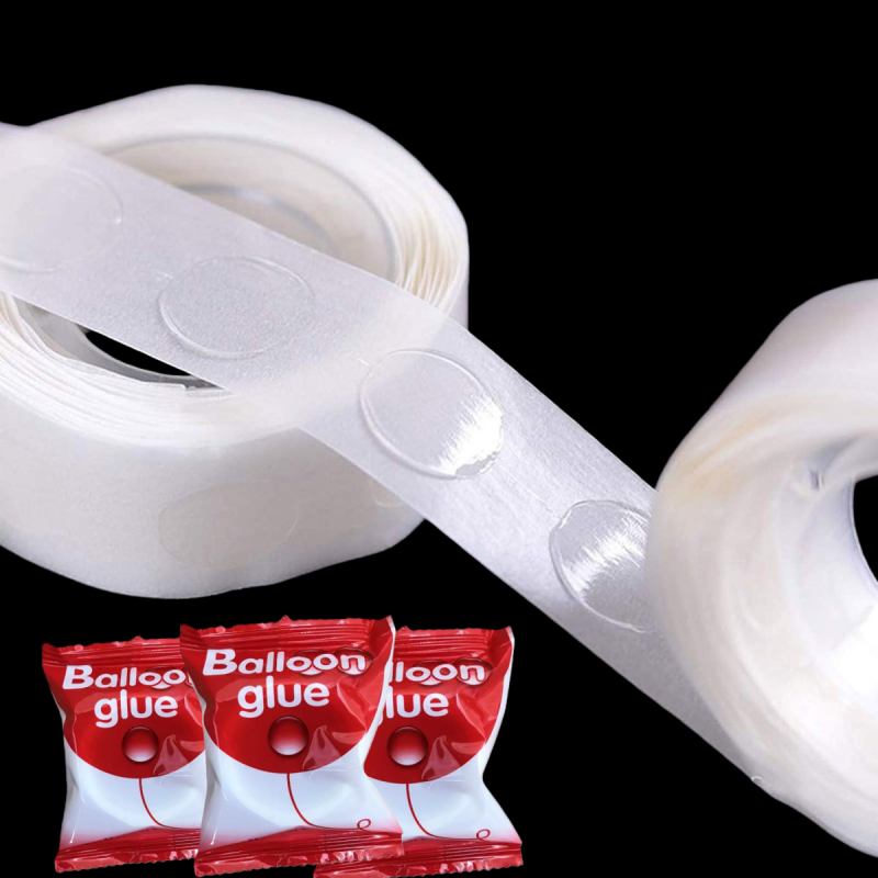 Adhesive Dot Wick - Ballonlijm Dot Zelfklevende punttape Dubbelzijdig Doorzichtige