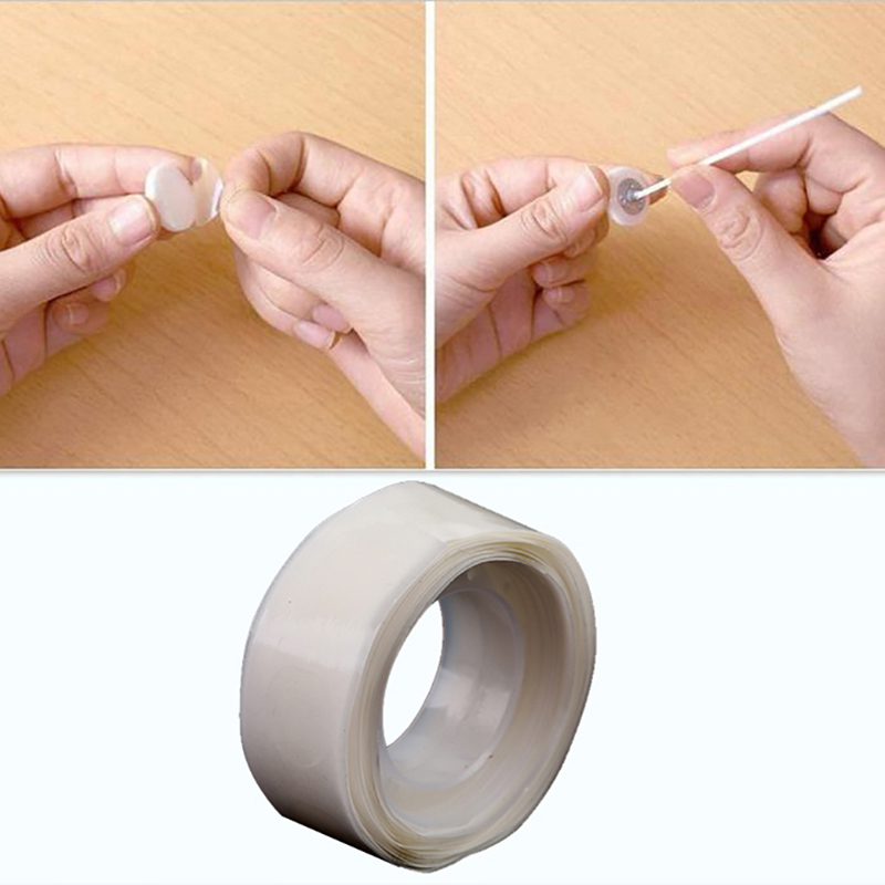 Adhesive Dot Wick - Kaarsen maken Wieken Stickers Transparante vaste