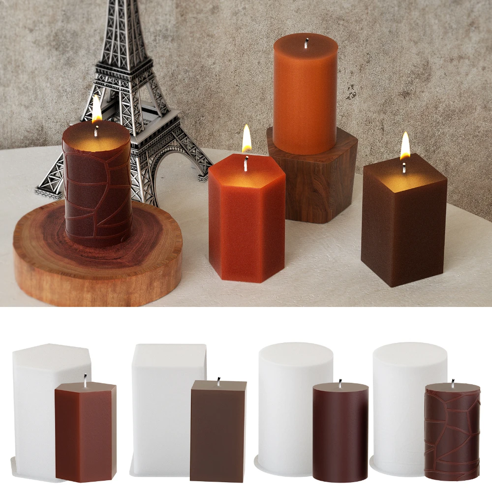 Candle Making Kit - Eenvoudige kunstenaar geometrie vorm hars maken