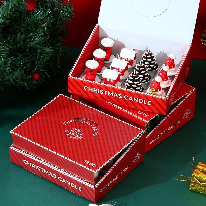 12 STKS Kaarsen Kerstdecoratie - Candle Making Oil Scents recensie en prijs