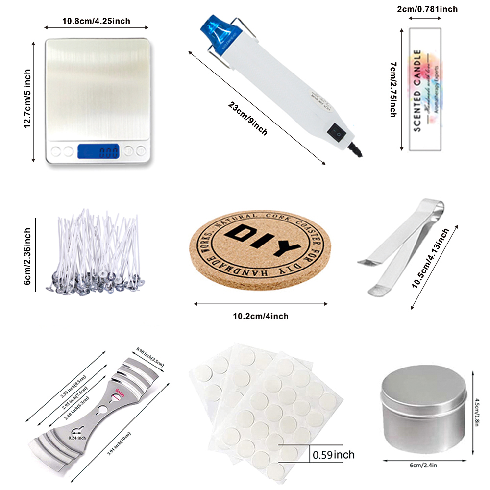 DIY Candle Craft Tools Kit met - Candle Making Kit recensie en prijs