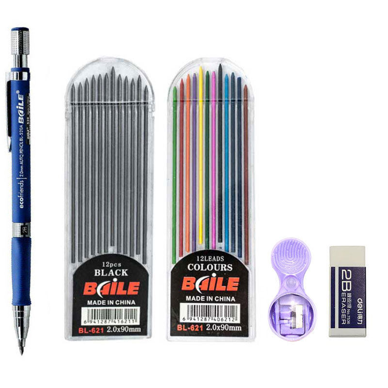 2,0 mm mechanische potloodset  - Staedtler Pencil Lumocolor recensie en prijs
