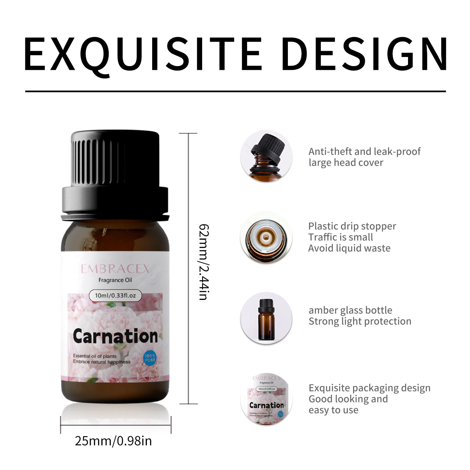 10ml Anjer Essentiële Olie Blo - Candle Making Oil Scents recensie en prijs