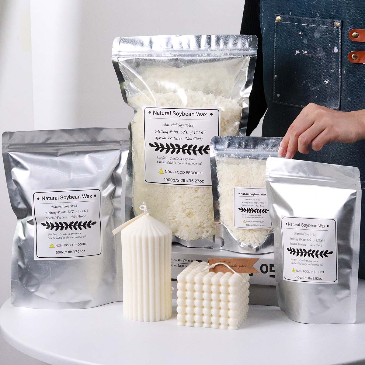 100/250/500/1000g Natuurlijke  - Candle Making Kit recensie en prijs