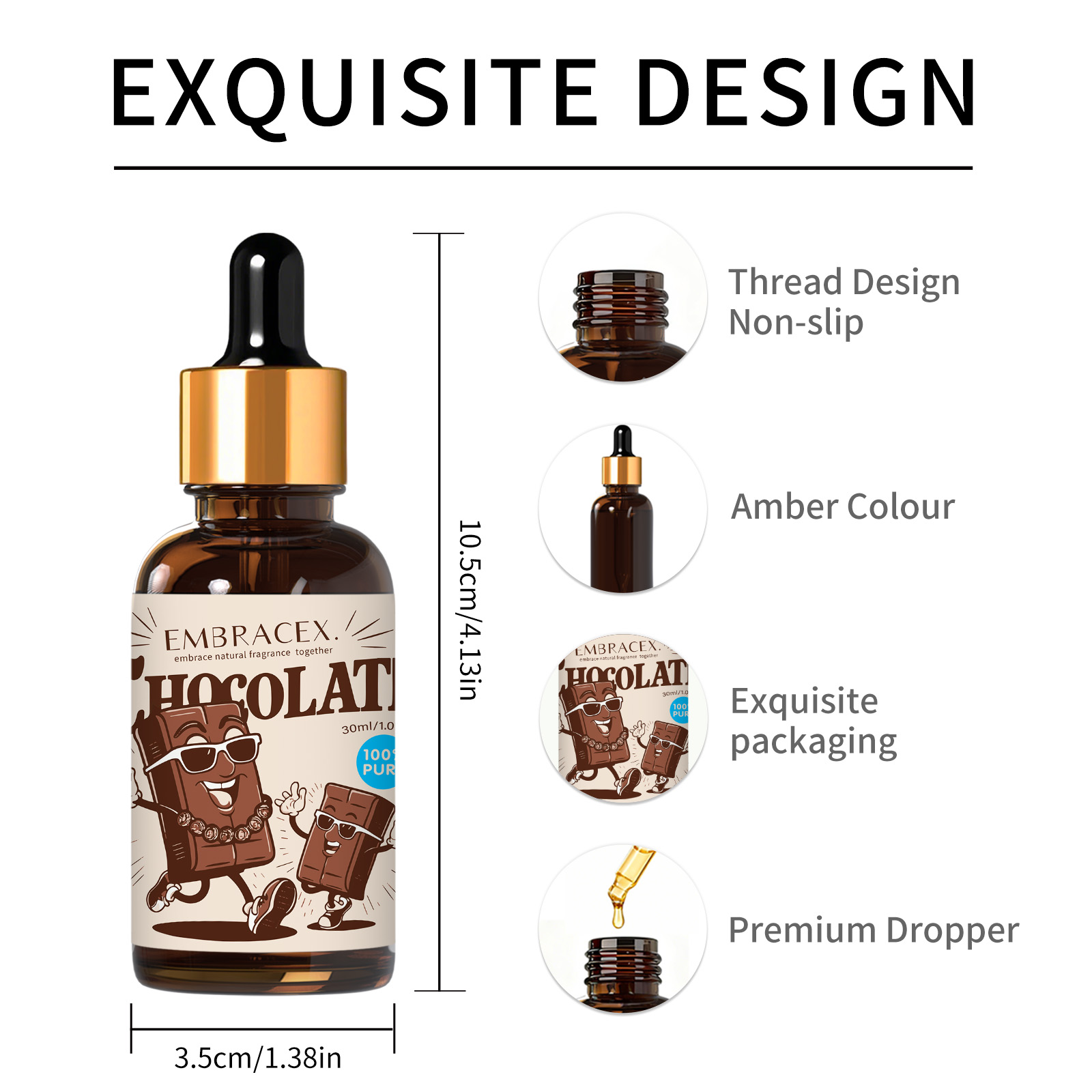 30 ml chocolade etherische oli - Candle Making Oil Scents recensie en prijs