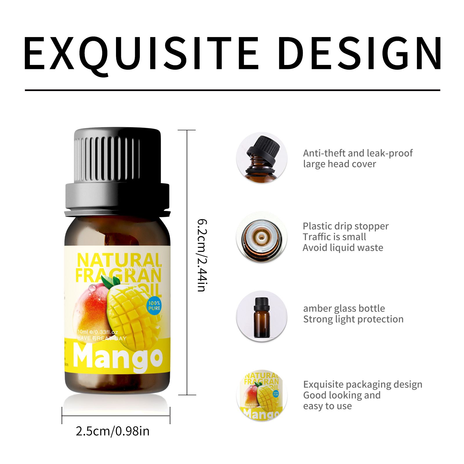 10ml Mango Essentiële Oliën Ma - Candle Making Oil Scents recensie en prijs