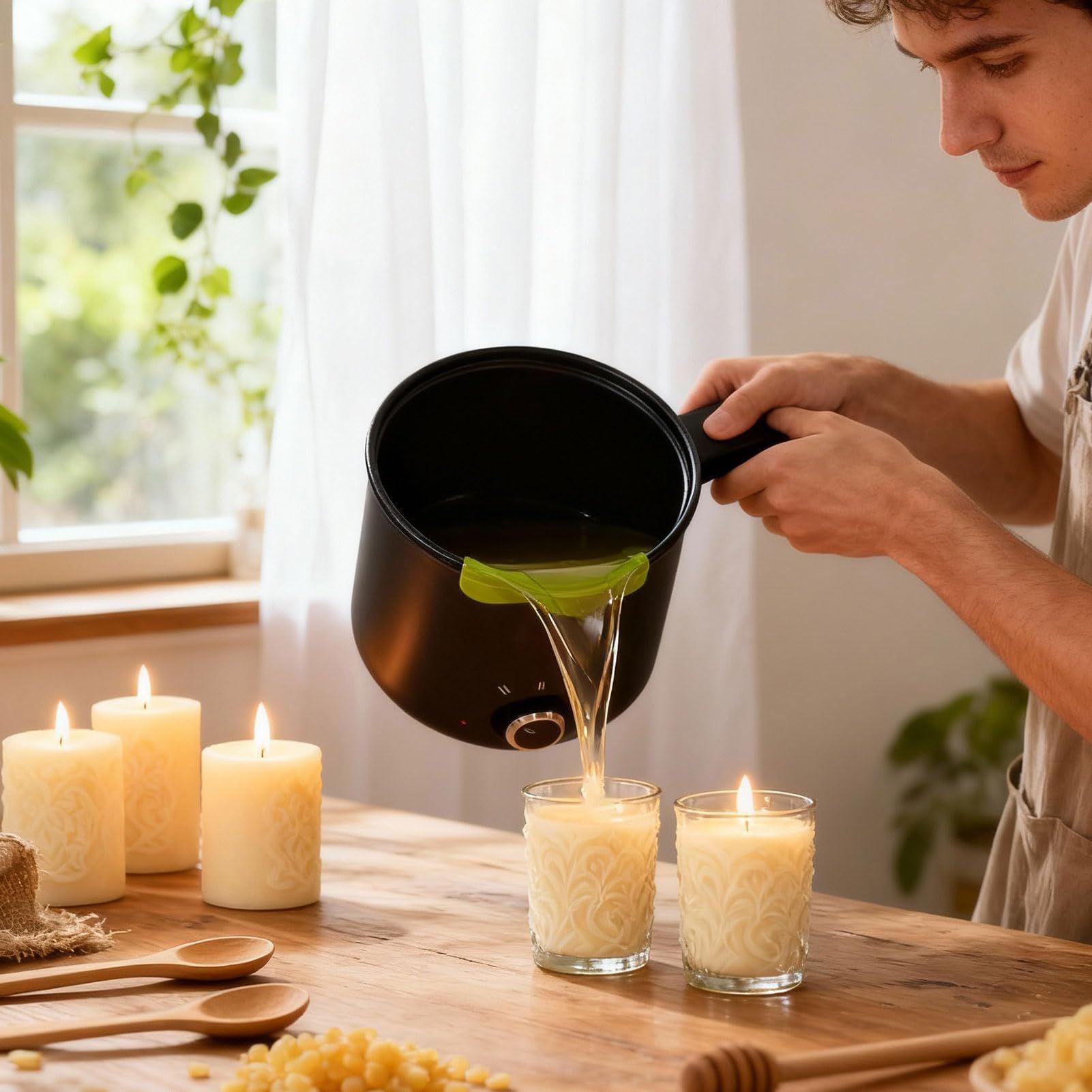 Kaarswas smeltpot 1,5L grote r - Candle Making Business recensie en prijs