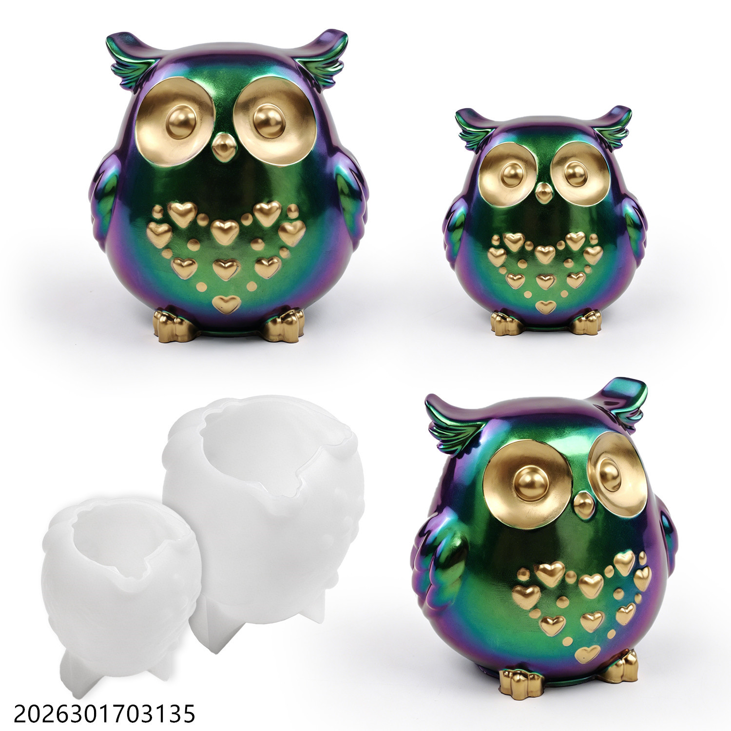 Uil siliconen mal 3D vogelvorm - Candle Making Kit recensie en prijs