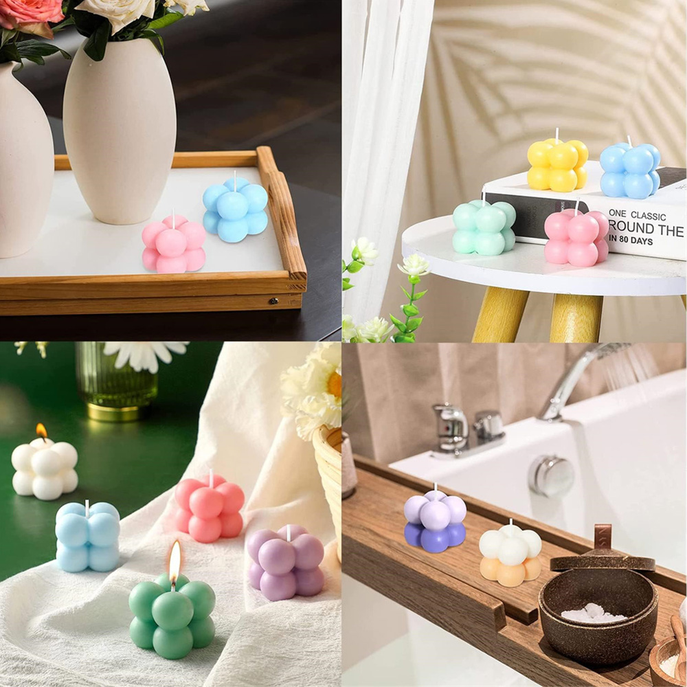 3D Bubbelkubus Siliconen Kaars - Candle Making Kit recensie en prijs