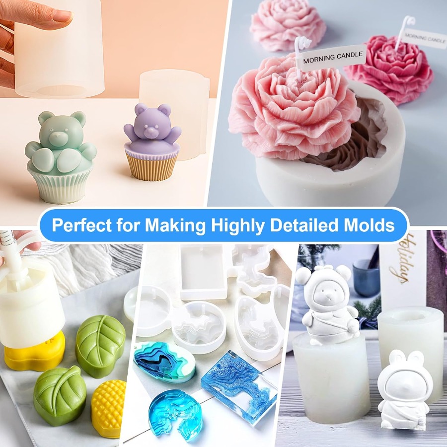 Siliconen mal maken kit, 38.8o - Candle Making Business recensie en prijs