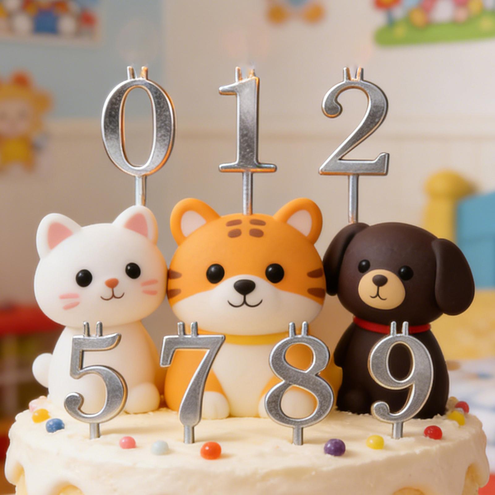10 stuks 0-9 Nummer Cake Toppe - Candle Making Business recensie en prijs